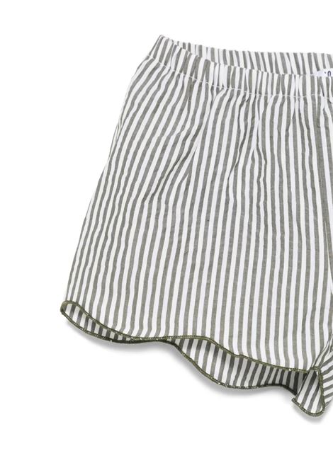 Cotton and Striped Seersucker Set IL GUFO | P25DP386C1080562
